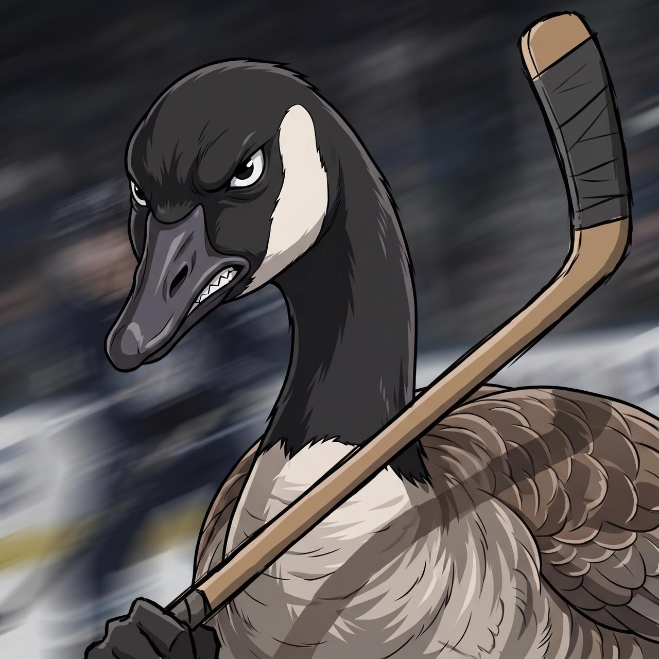 Goose hockey meme
